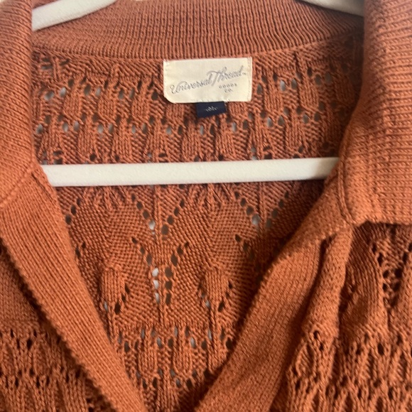Universal Threads Crocheted Collared Sweater - Picture 2 of 5